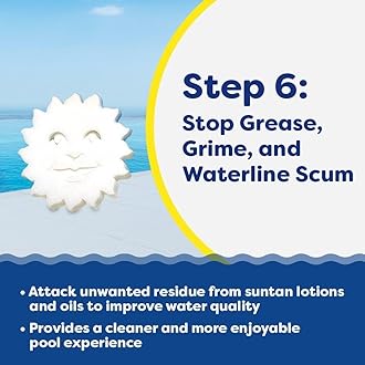 In The Swim Pool Deluxe Opening Chemical Start Up Kit - Above Ground and In-Ground Swimming Pools - Up to 15,000 White