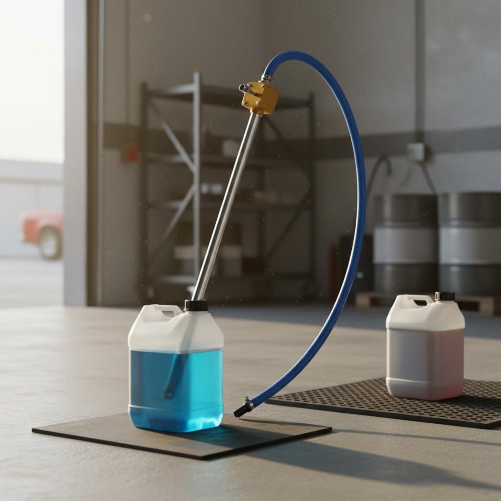 Bomba de Transferencia de Aceite Extractora Eléctrica Adaptador Universal Bomba para Líquidos Estructura Duradera con Rotación Reversible Adecuada para Escenarios de Taller Mecánico Industria