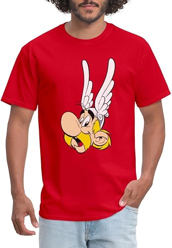 Spreadshirt Asterix & Obelix Asterix Portrait Officially Licensed Mens T-Shirt