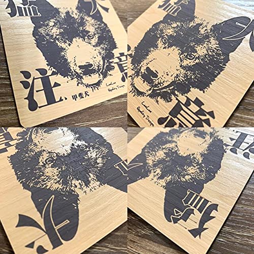 平地 犬 Johannes Voss 複製原画 サイン入り サインド MTG 平地 犬