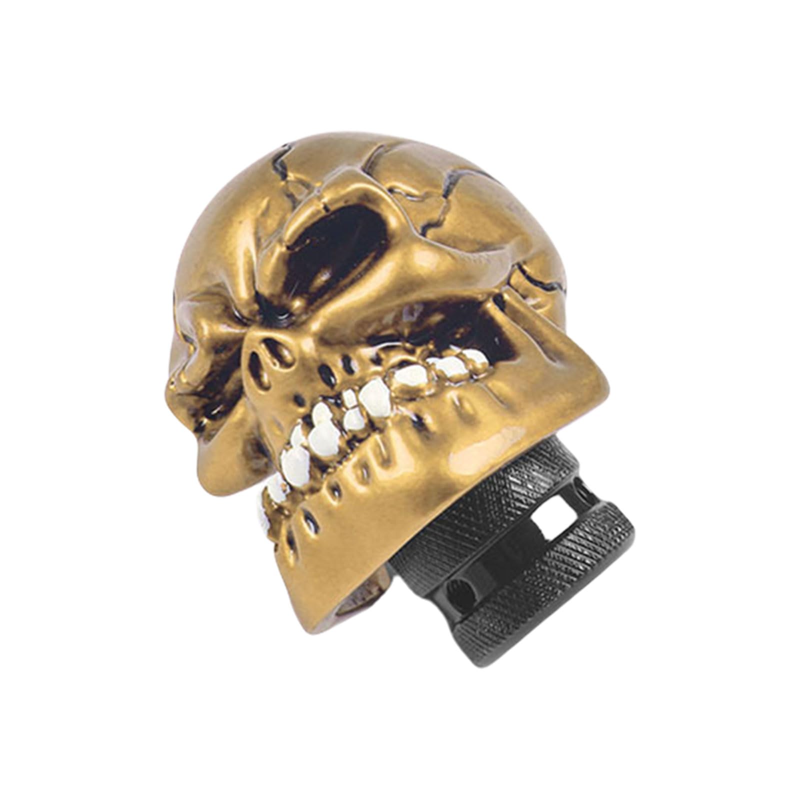 Nucelit Replacement Skull Shifter Knob Car Shifting Lever Gear Shifter Stick Handle Fit Most Car Truck SUV Automotive Accessory Fashionable Styling