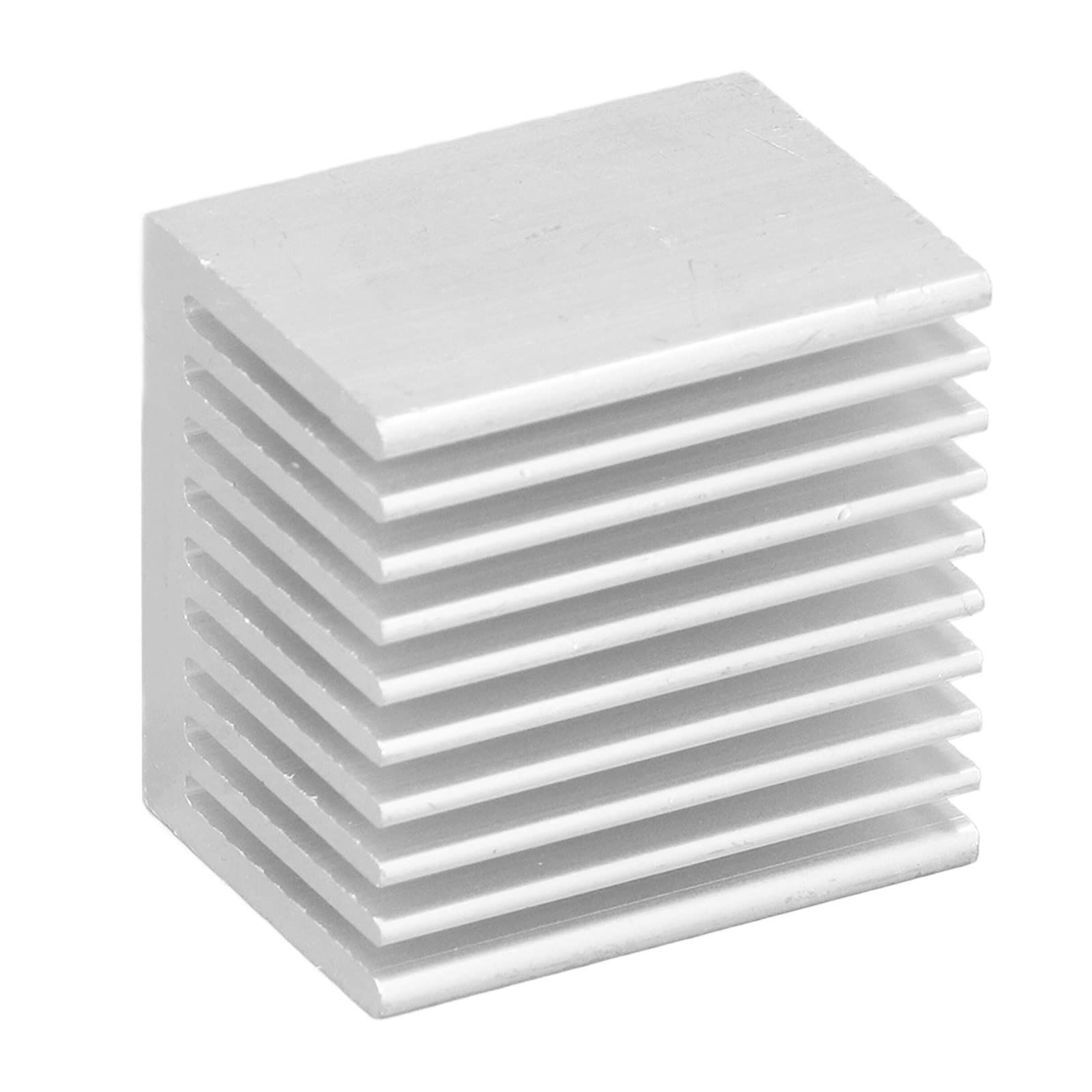 Tyenaza Disipador De Calor De Aluminio De 8 Piezas, Disipadores De Calor De 40 X 40 X 30 Mm Aletas De Enfriamiento del Radiador para Placa De Circuito Y Dispositivos Semiconductores(Without Adhesive)