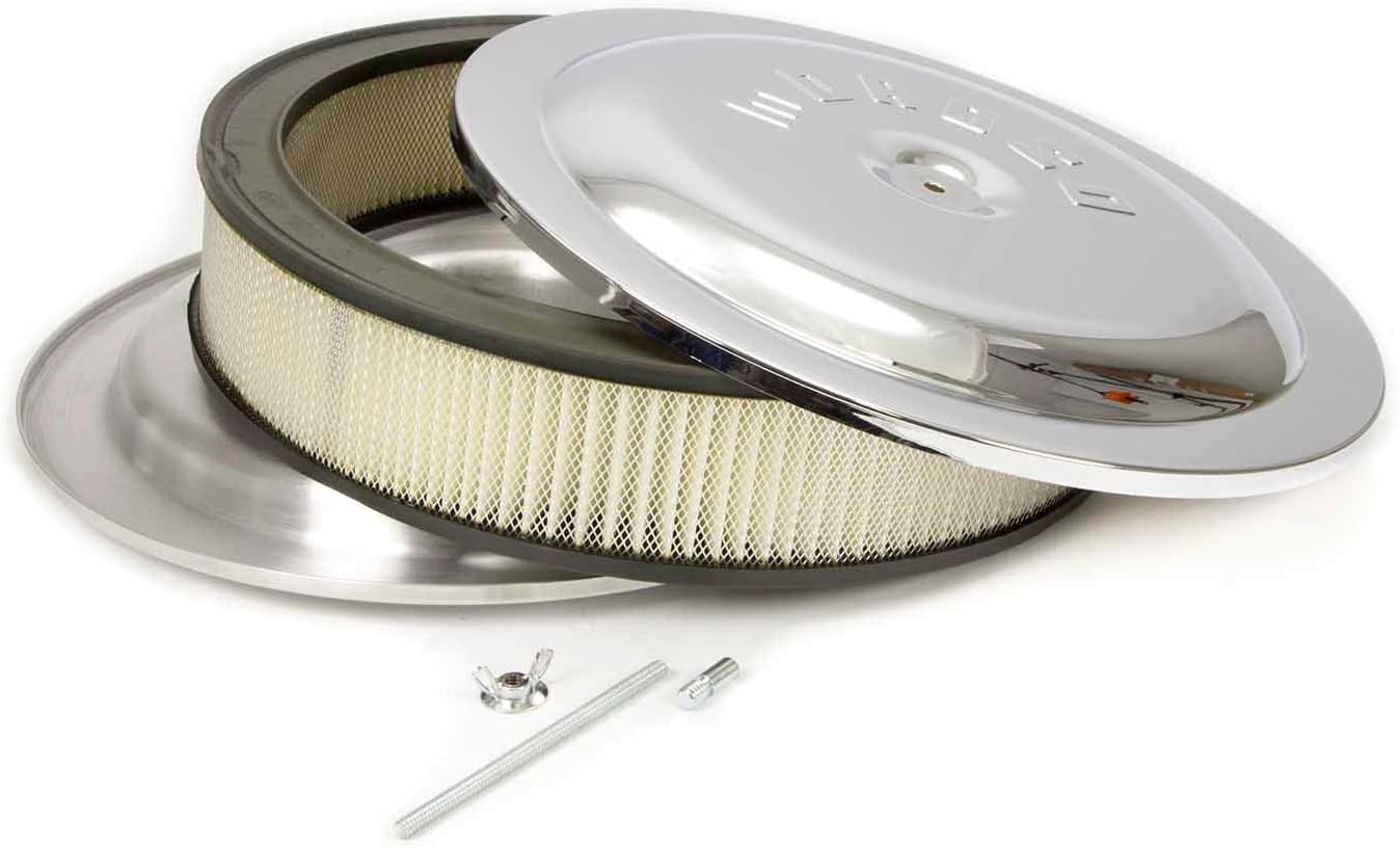 Moroso 65913 14" x 3" Raised Bottom Air Cleaner Assembly