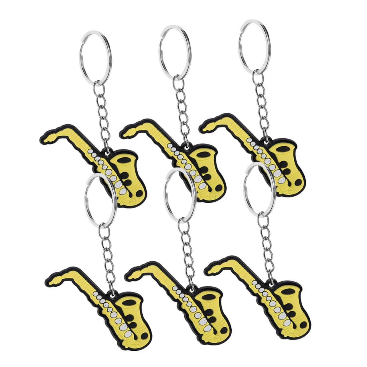 Toyvian Portachiavi Saxophone Accessori Creativi Per Decorare Borse E Chiavi Regali Musicali Unici Per Compleanni