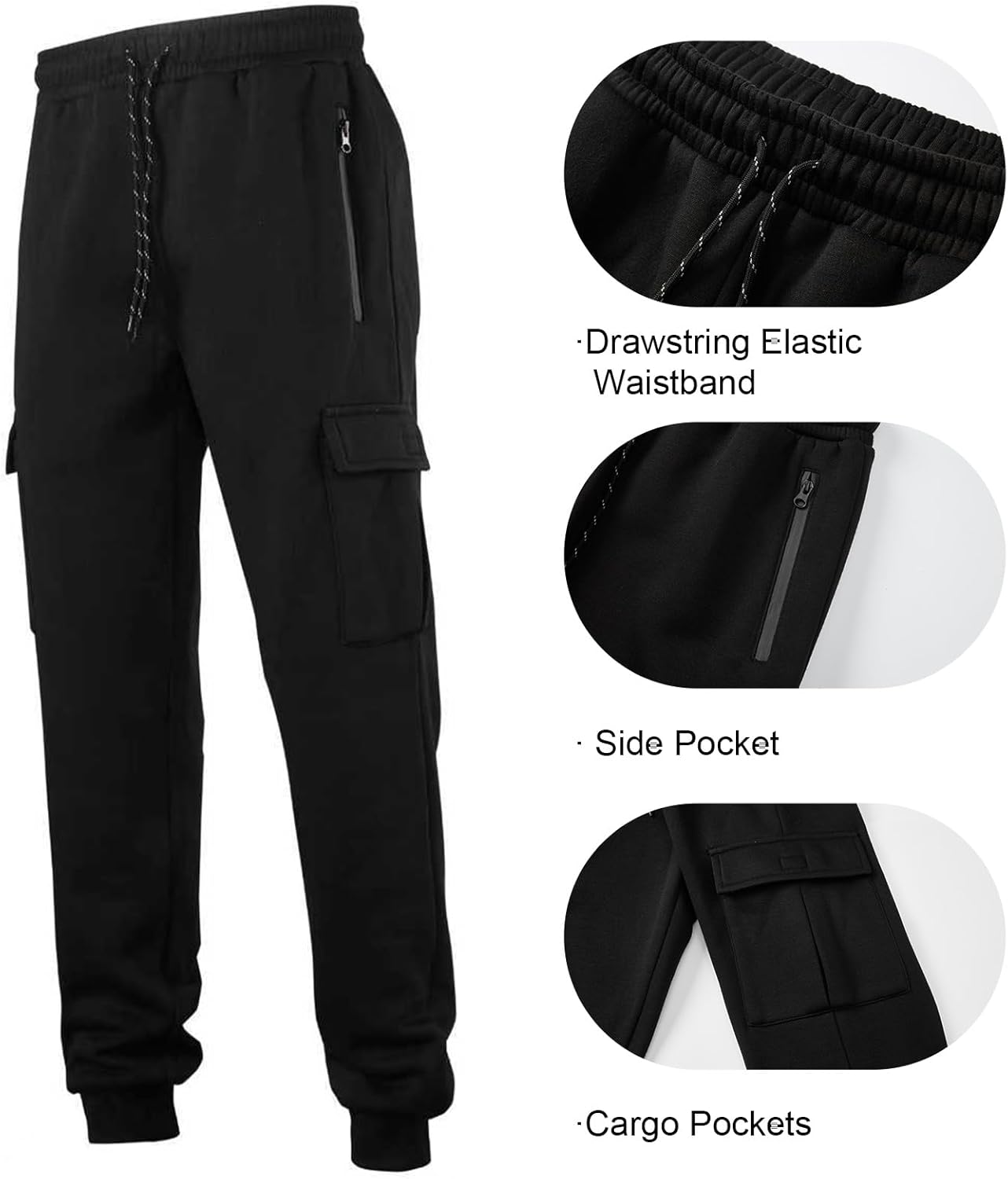 Sweatsuits for Men Tracksuits 2 Pieces Sets Hoodies Casual Sweat Suits Jogging Running Sportsuits Outfits - Image 6