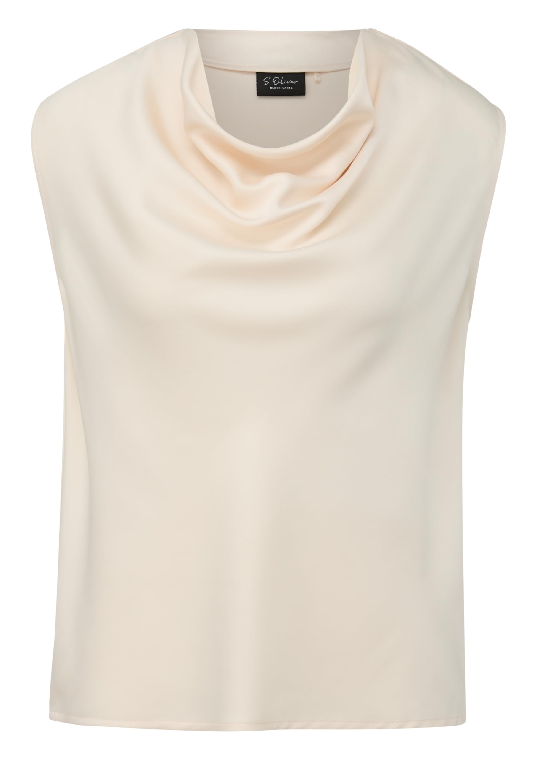 s.Oliver Black Label Damen 2177517 Bluse ärmellos