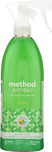 Method Antibacterial All-Purpose Cleaner Spray, Bamboo, Kills 99.9% of Household