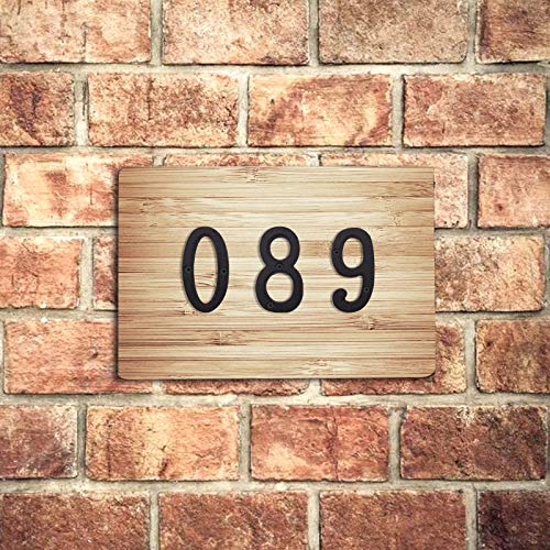 INCREWAY - Numeri in ghisa, 7,5 cm, in stile