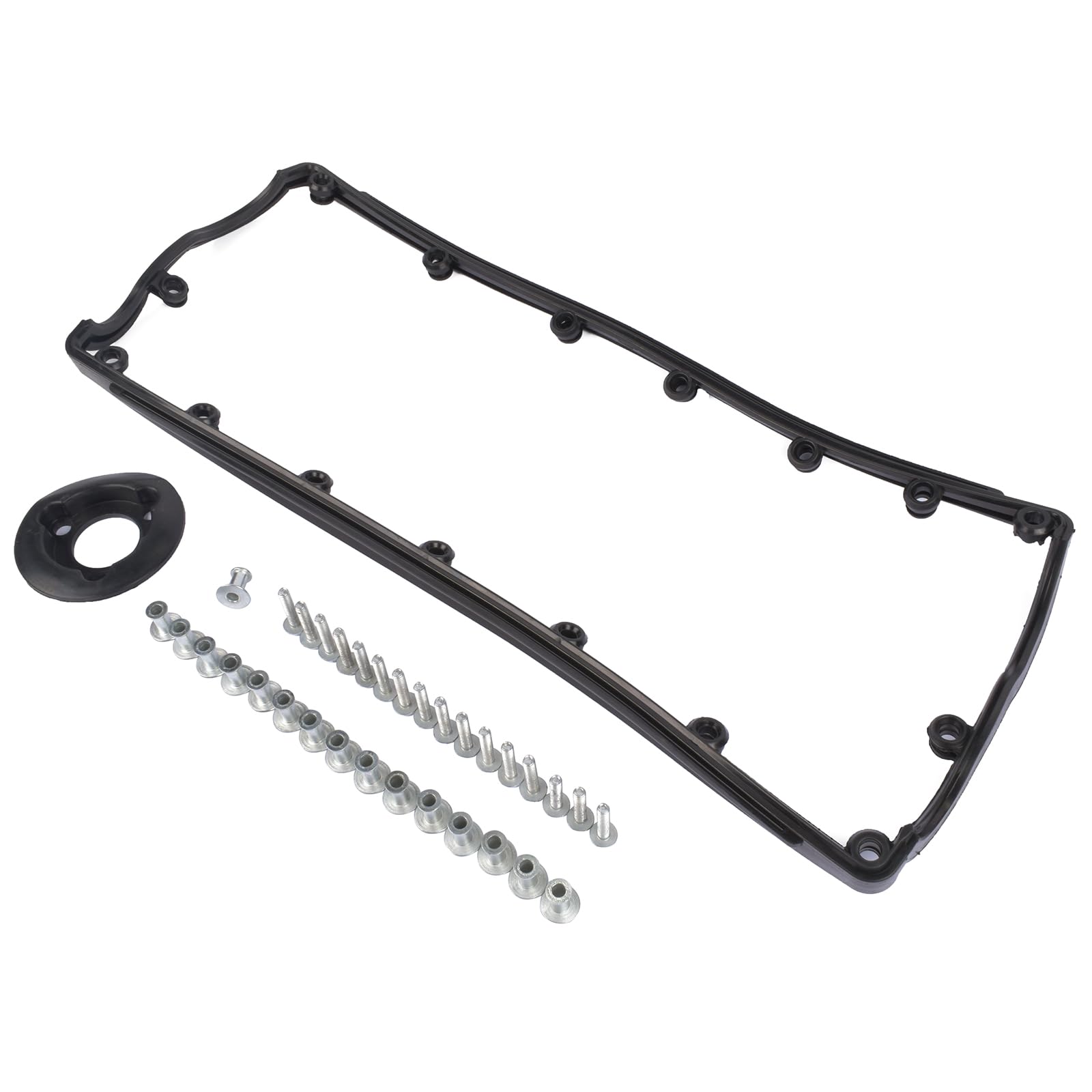 Guarnizione Coperchio Valvola + viti Compatibile con Trans-porter T5 T0ua-reg 2.5 TDI AXE AXD BAC 2003-2010 070115315A