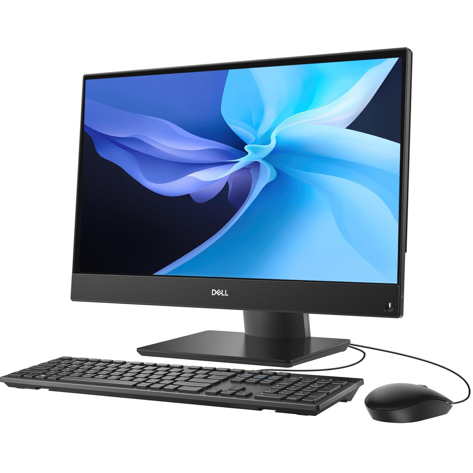 Dell Optiplex 5270 - Ordenador de sobremesa Todo en uno, con Monitor de 21,5 Pulgadas, Intel Core i5-9500, 16 GB de RAM, 512 GB SSD, WiFi, Bluetooth, Teclado QWERTY, Windows 11 Pro (reacondicionado)