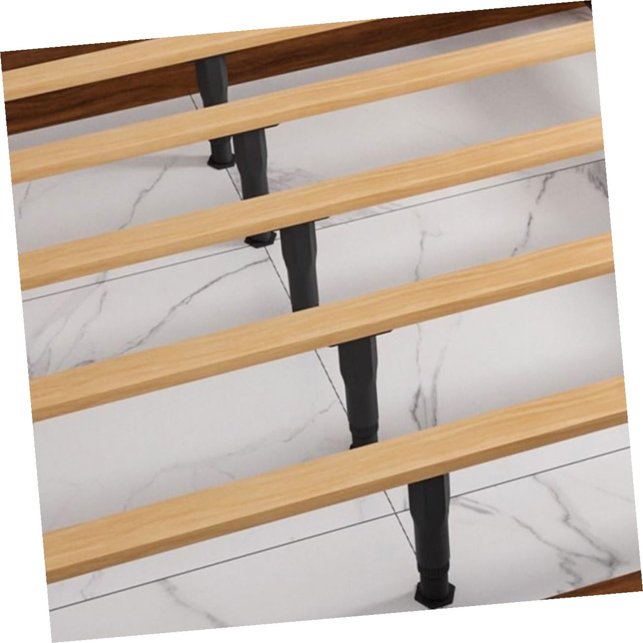 Homoyoyo 6pezzi Piedini di Supporto Regolabili per Letto Tavolo Divano Sedia Cassettiera Design Forma di T Adatti per Mobili in Diverse Altezze Terreni Irregolari