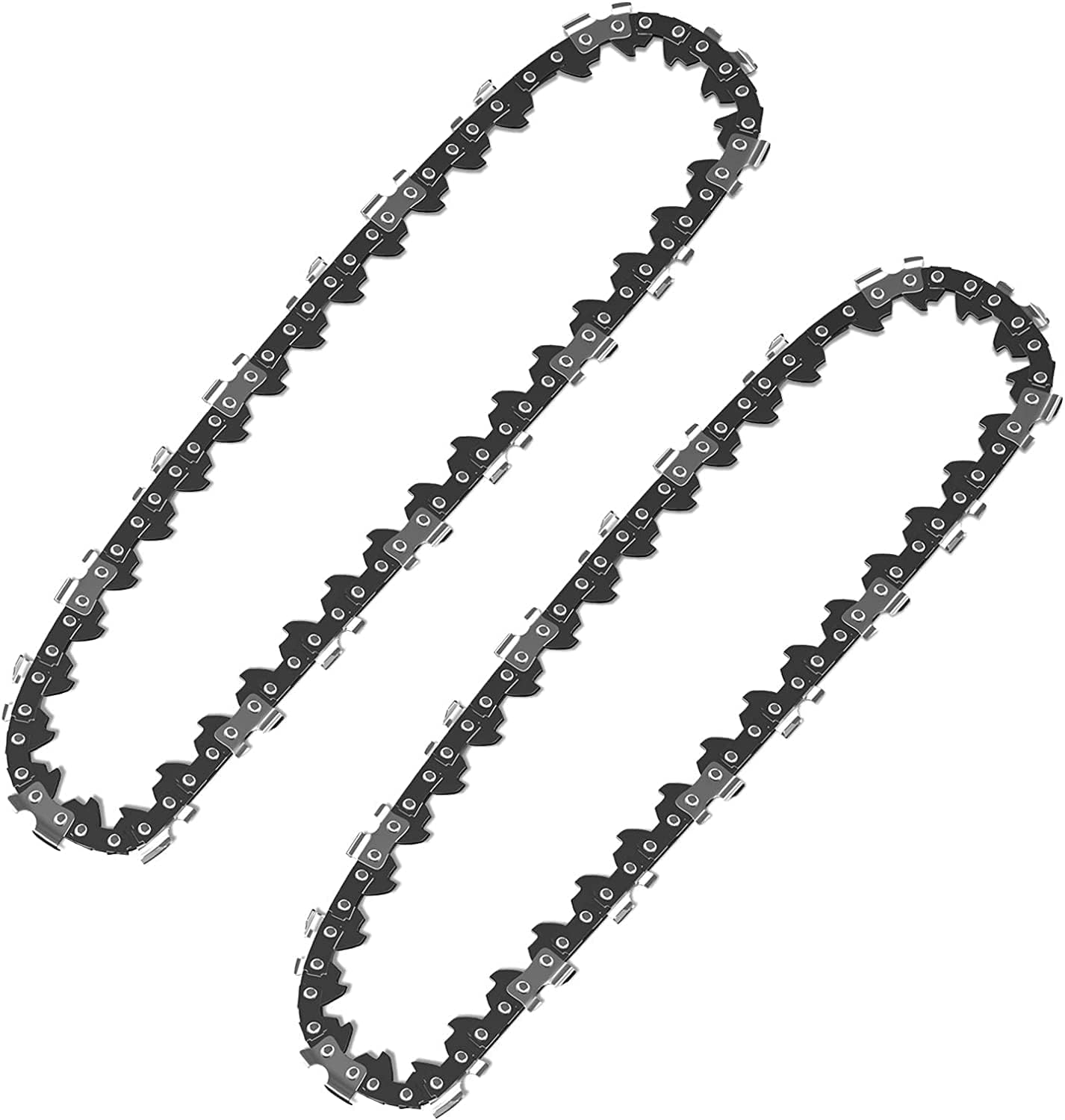 HELLARO 4 Inch Mini Chainsaw Chain| Chainsaw Blade for 4 Inch Mini Chainsaw Cordless Electric Handheld Rechargeable Battery Chainsaw (Pack Of 2)