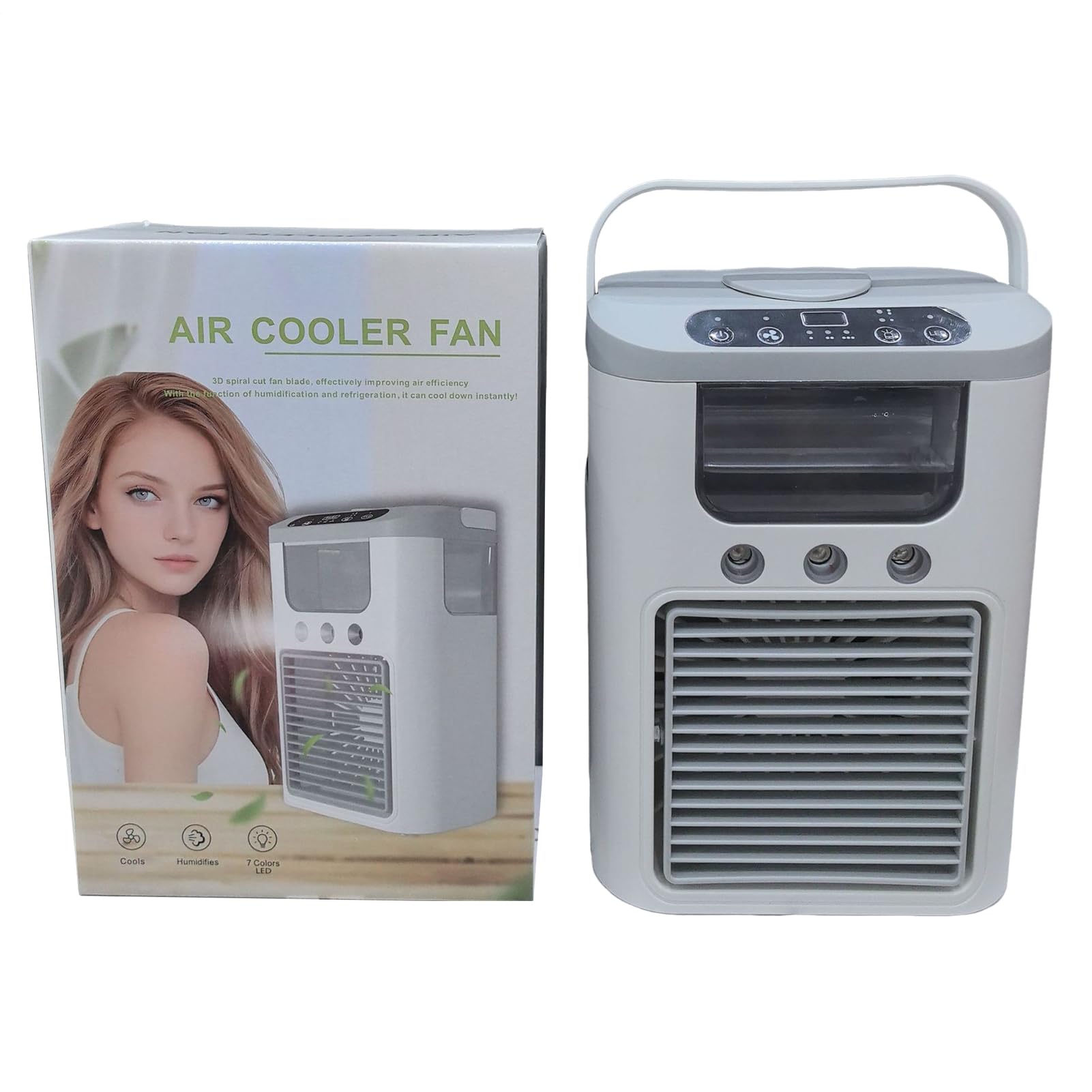 Refroidisseur d'air pour chambre à pulvérisation et batterie rechargeable