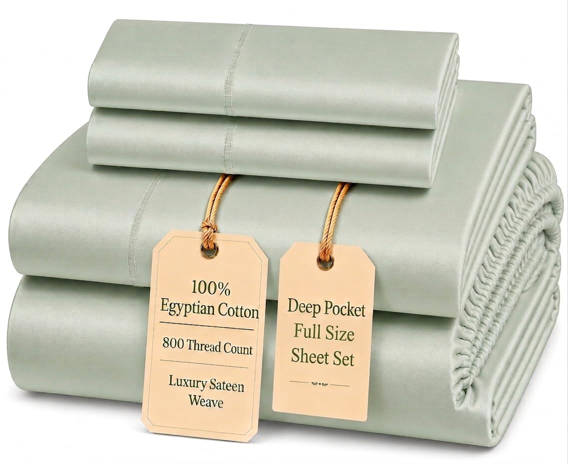 Queen Bed Sheets - Sepia Rose Egyptian Cotton -8