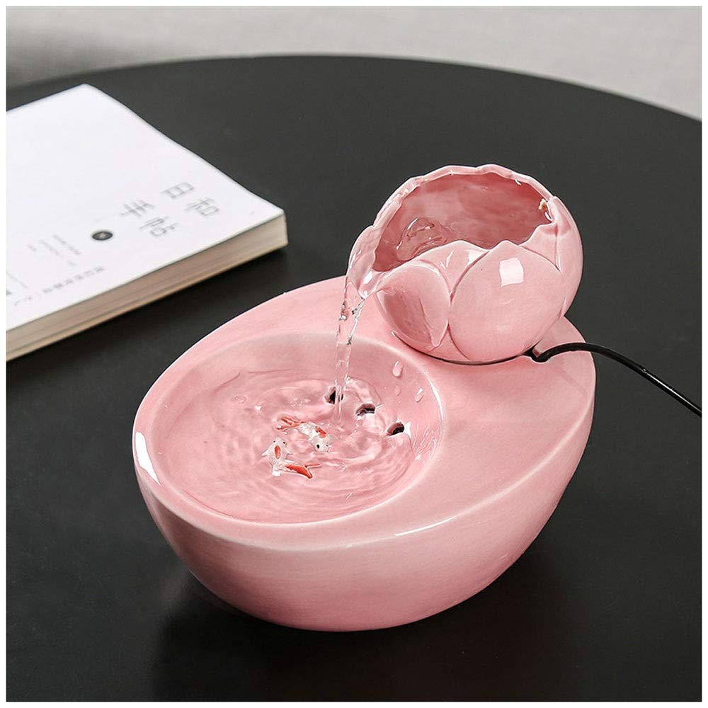 DX Portable Drinking Fountain CPATOG, automatic electric drinking water dispenser for portable and adjustable water bowl for hygienic water, for cats, dogs and small animals, non-slip