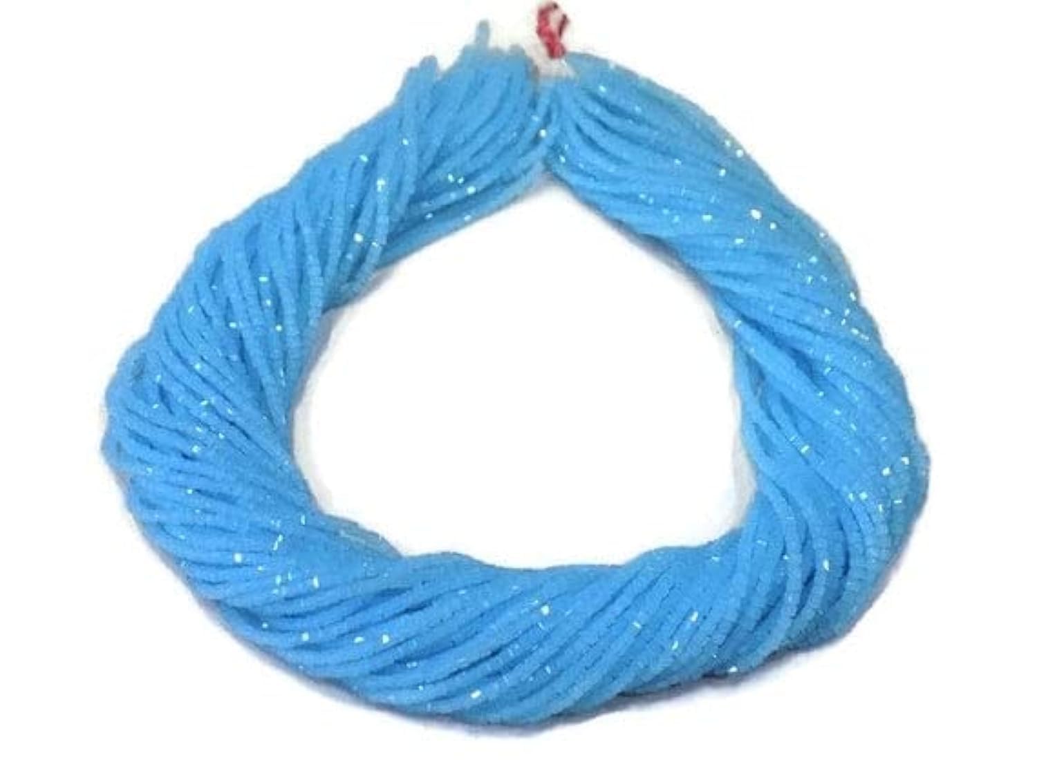 Perles bleu hydro facettées carrées 2mm LKBEADS pour création de bijoux DIY