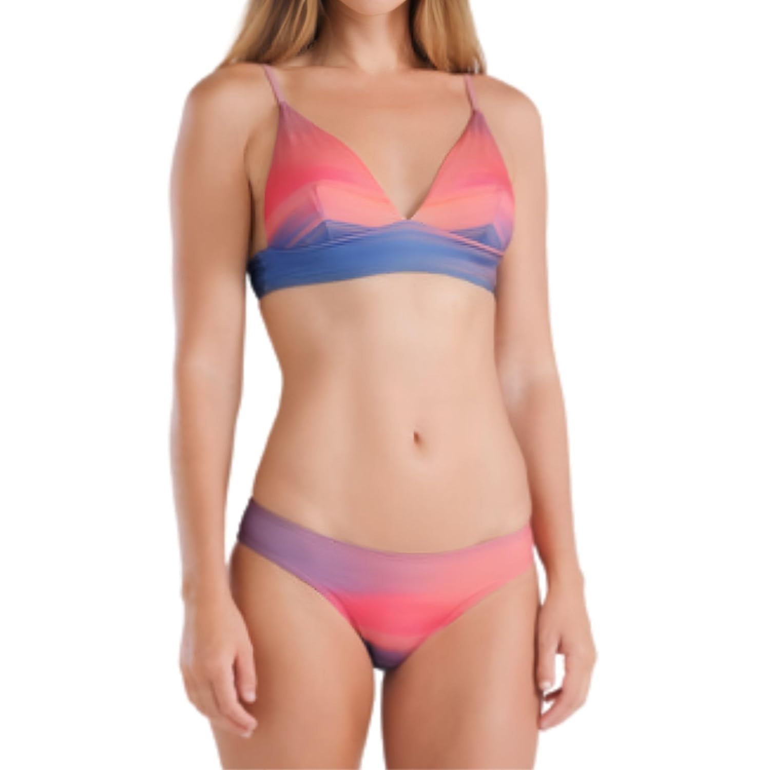 Biquini Top Triângulo Bojo Removível Praia Sunrise She