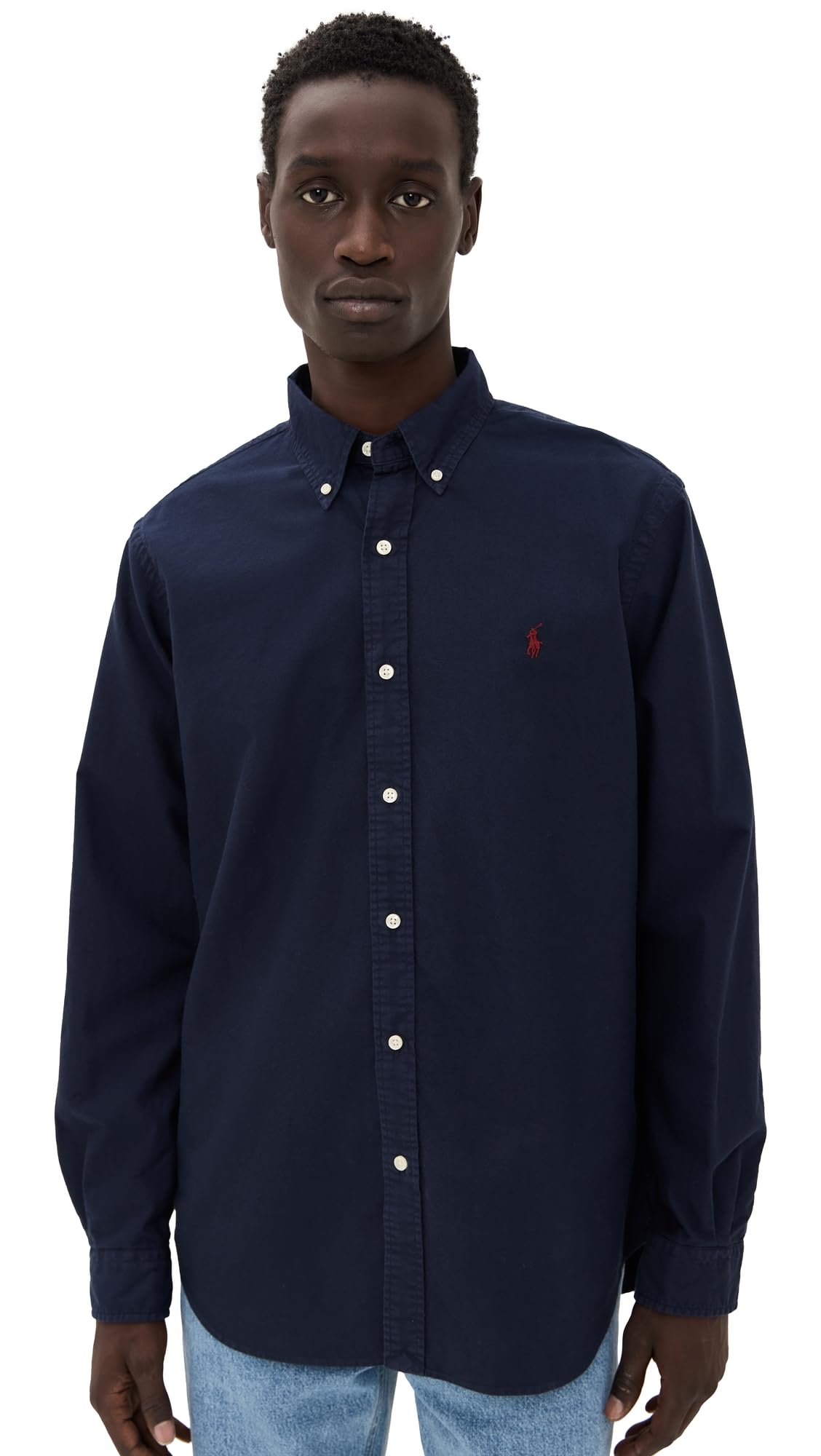 POLO RALPH LAUREN Men's Classic Fit Garment-Dyed Oxford Shirt