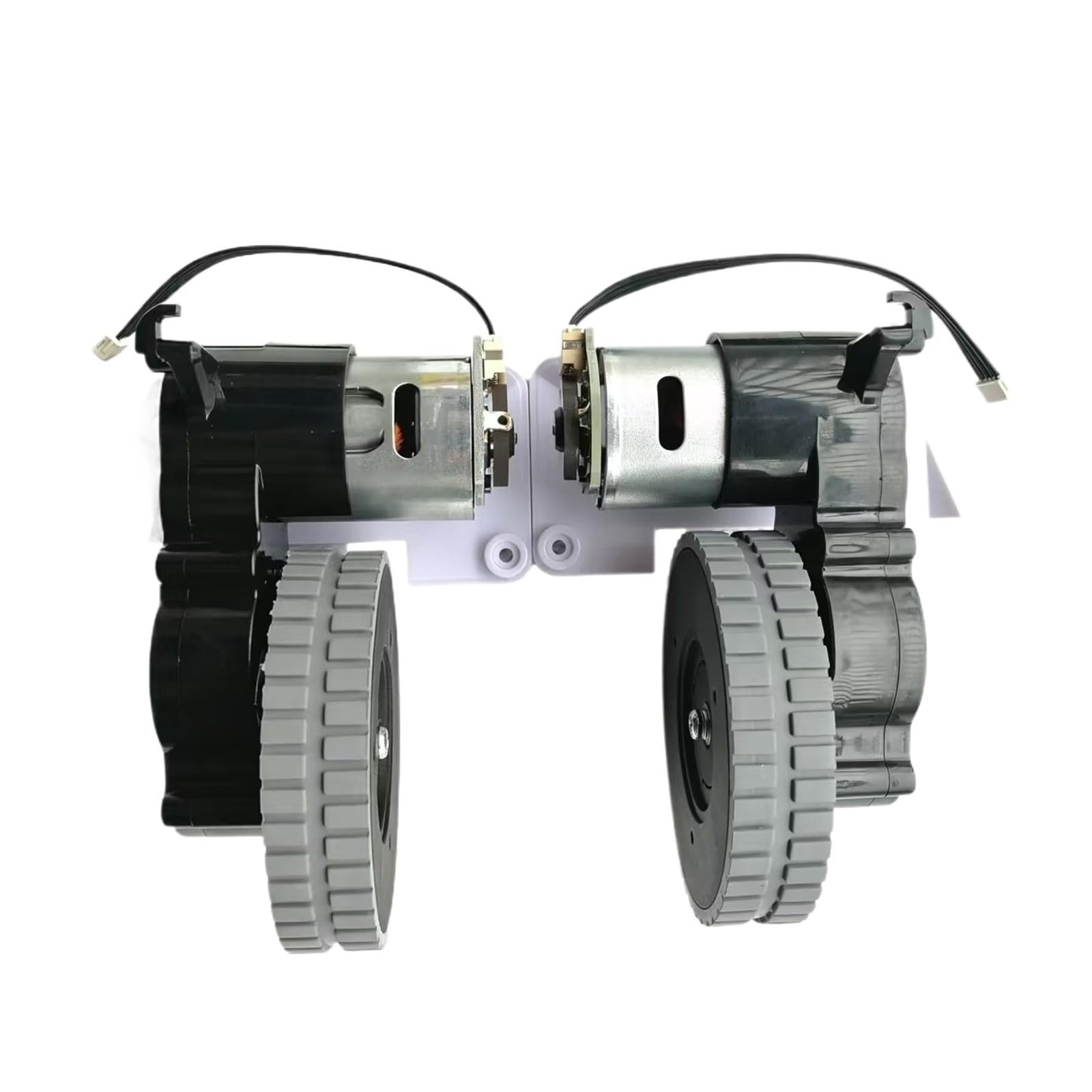 KKUWVEAMP Robot Vacuum Cleaner L R Wheel Motor Assembly ，Compatible For AMIBOT ，Animal H2O Connect X610 ，Animal Comfort H2O ，Vacuum Cleaner Accessory Replacement(L and R)