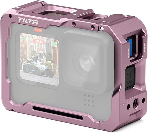 Miniatura 7 de Tilta Jaula completa para cámara compatible con GoPro HERO11, armadura protectora, lista para filtro, liberación rápida, expandible, ligera y