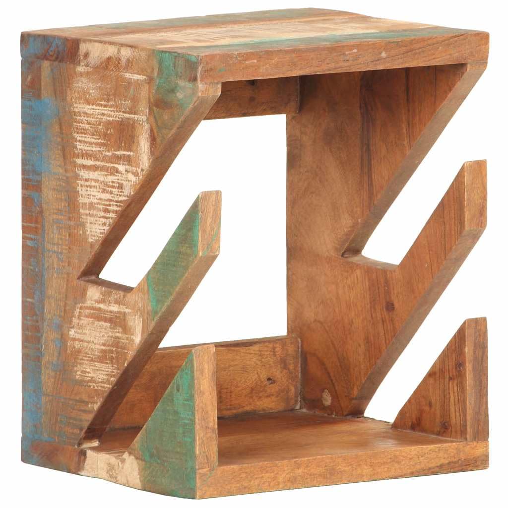 Skateboard Wandhalterung aus recyceltem Massivholz - Wandmontage für 2 Skateboards - Platzsparende Board Halterung für Garage und Zuhause