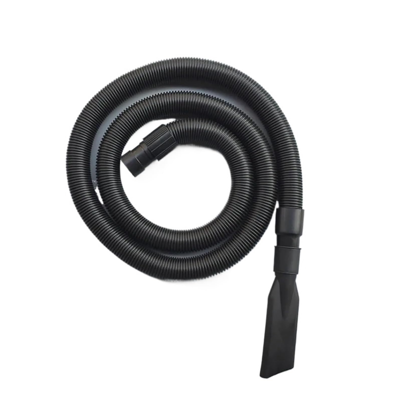 Connettore for Tubo for Aspirapolvere Industriale, Spazzole, Lunghezza 2,4 M, for Interfaccia Host 50 Mm, Sostituzione Delle Parti Dell'aspirapolvere(BLACK)