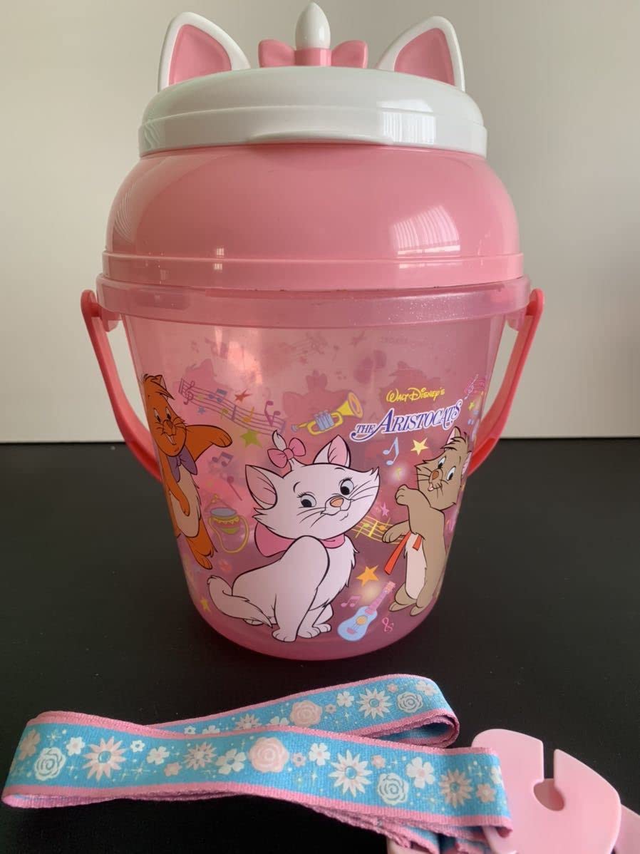 マリーちゃん　ポップコーンバケット型メモ帳　ケース付き マリーちゃん❤️ポップコーンバケット型メモ帳 ケース付き ディズニー