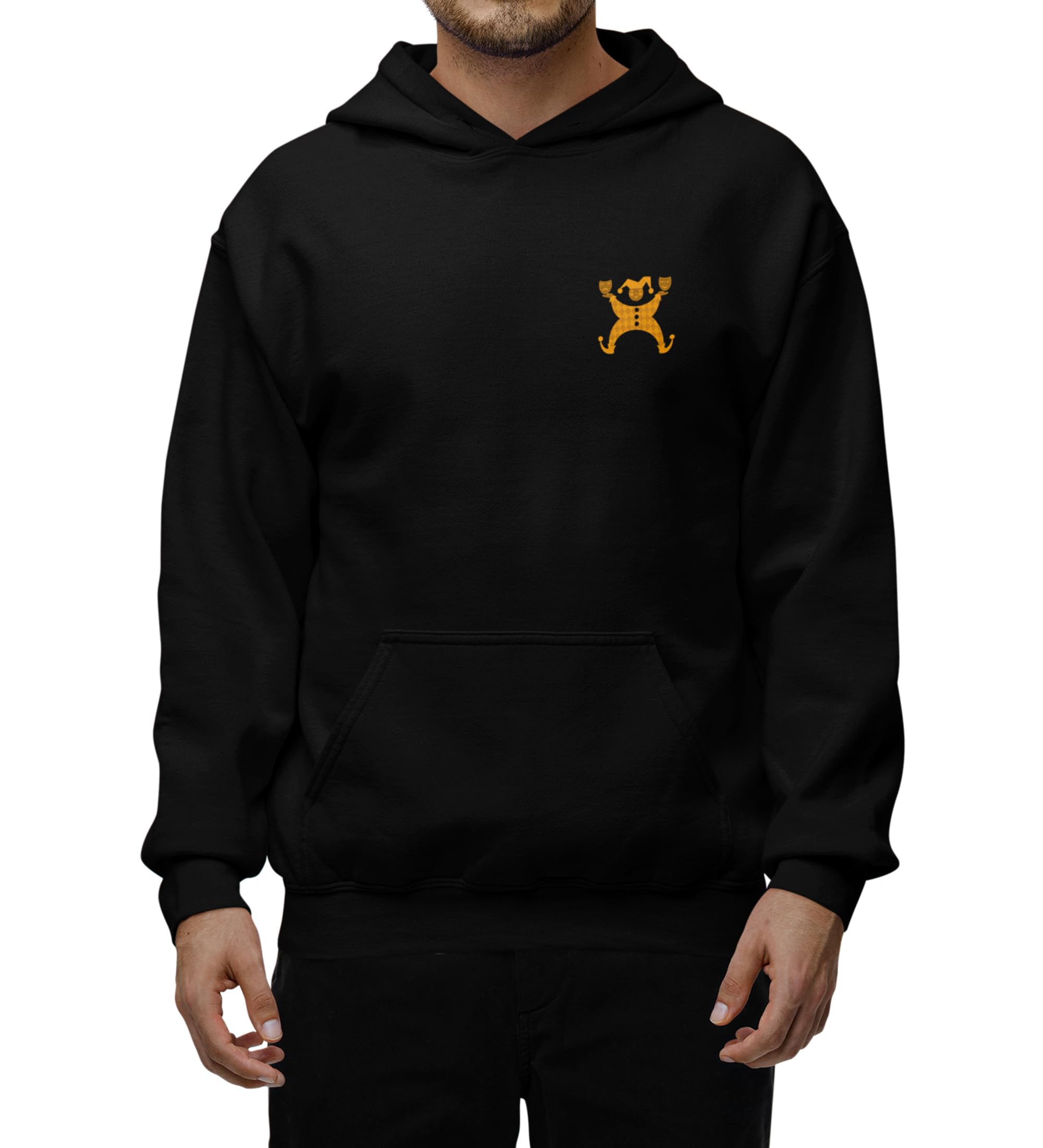 RUSHAANThe Last Knight Back Printed Hoodies for Men