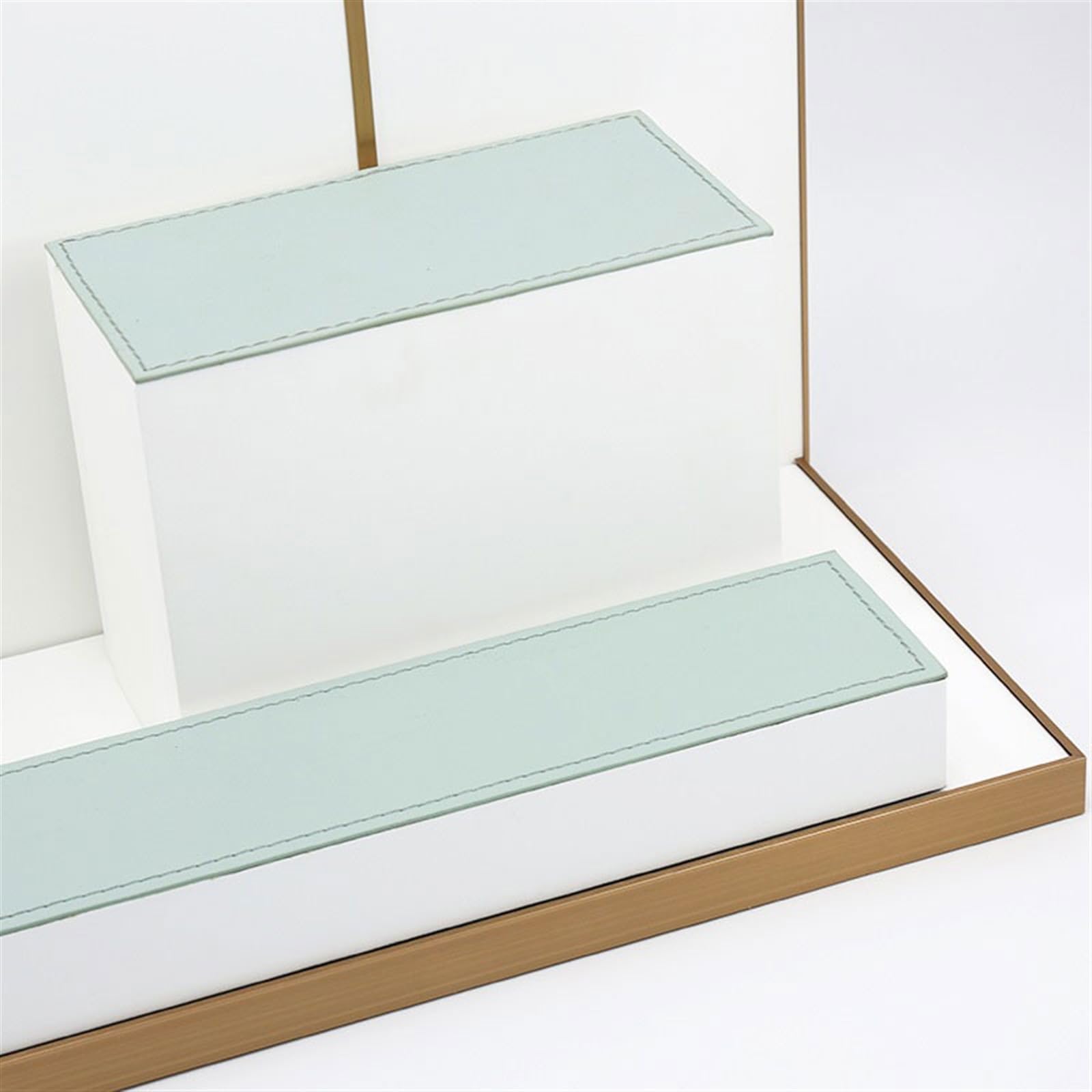 Brillenhalte Optical Store Display Rack Counter Hochwertiges PU-Leder-Display-Regal Sonnenbrillen-Lagerregale Brillenständer (Color : 1)