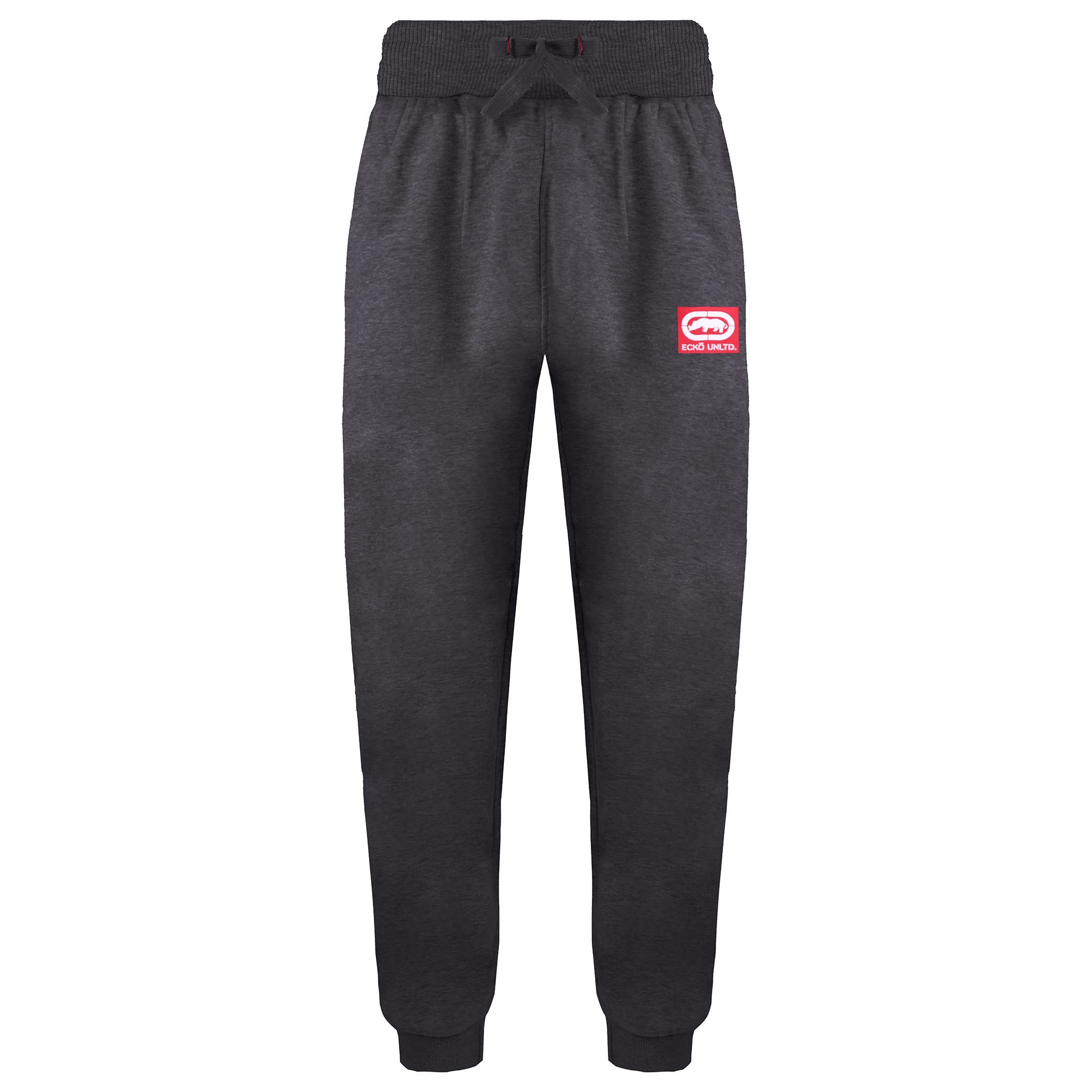 Ecko Unltd. Dark Grey Canam Mens Joggers Track Pants EFM04738 Charcoal Marl