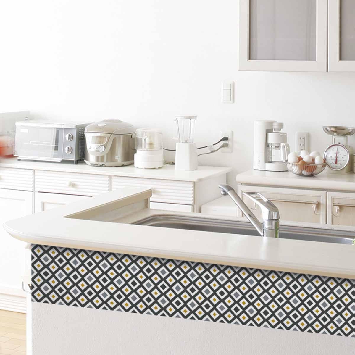 Azulejos Adhesivos Draeger Paris Para Pared - Pack De 6 Cuadrados De 15x15 Cm, Efecto Loza, Ideales Para Cocina Y Baño, Color Azul