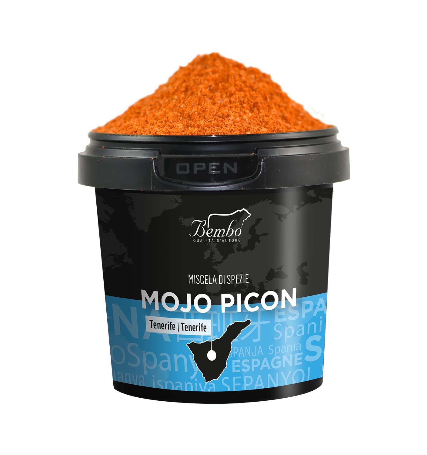 Mojo Picón Bembo 90 g - Mezcla Canaria para Carnes y Papas con Ajo y Guindilla