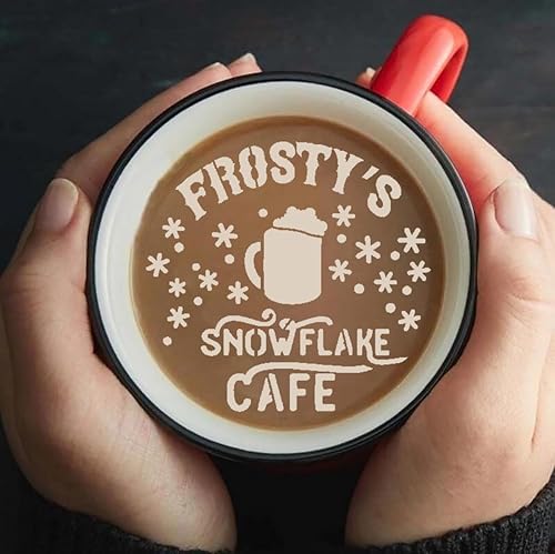 Miniatura 5 de Plantillas pequeñas de Navidad de 4 pulgadas, plantillas navideñas vintage, plantillas navideñas para pintar en rodajas de madera