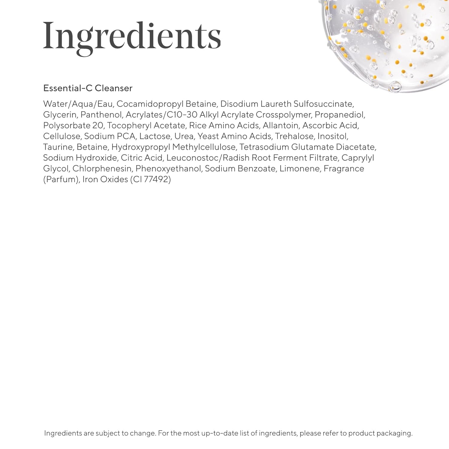 Murad Essential-C Facial Cleanser Vitamin C Foaming Gel Face Wash