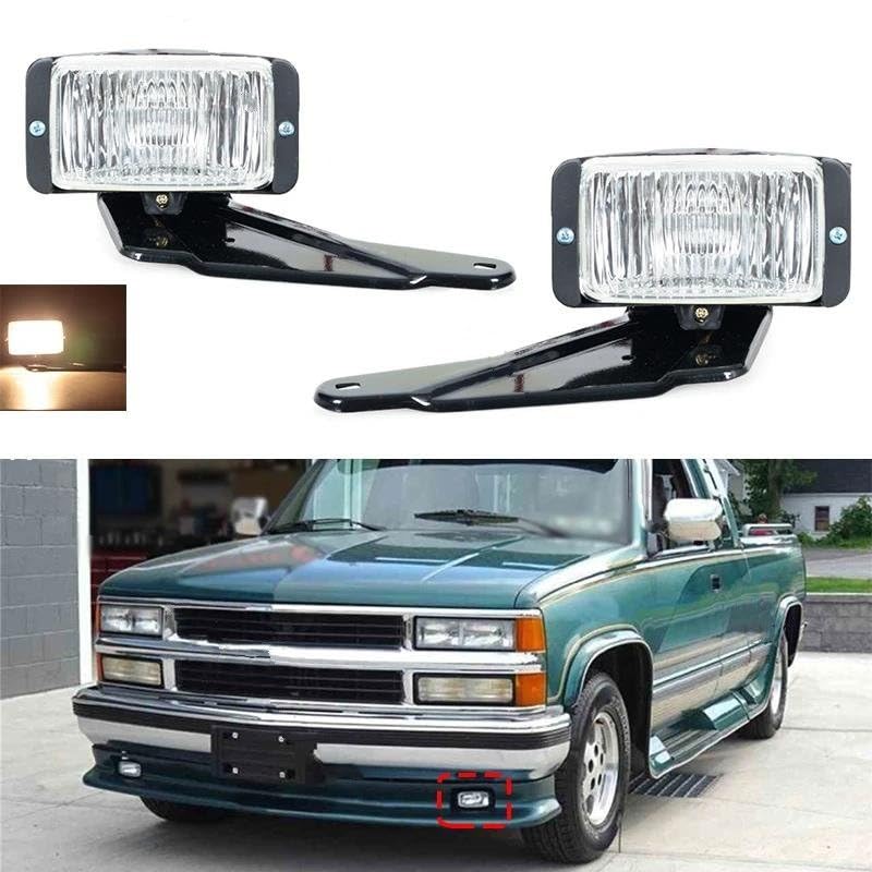 Feu antibrouillard pour Chevy GMC C/K 1500 2500 3500 phare de travail LED - 2