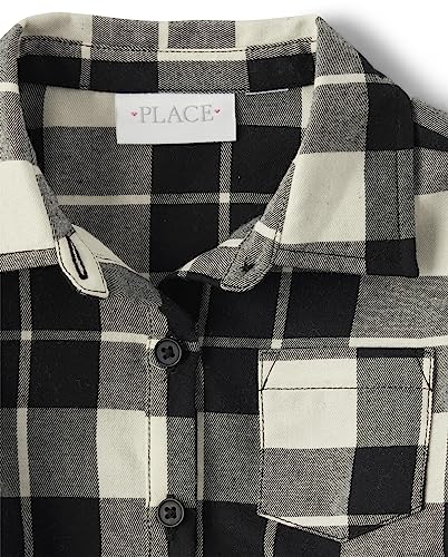Image of The Children's Place Big Girls' Long Sleeve Casual Dress