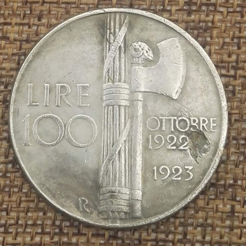 Moneta da Collezione Argento Dollaro Argento Mussolini 38mm