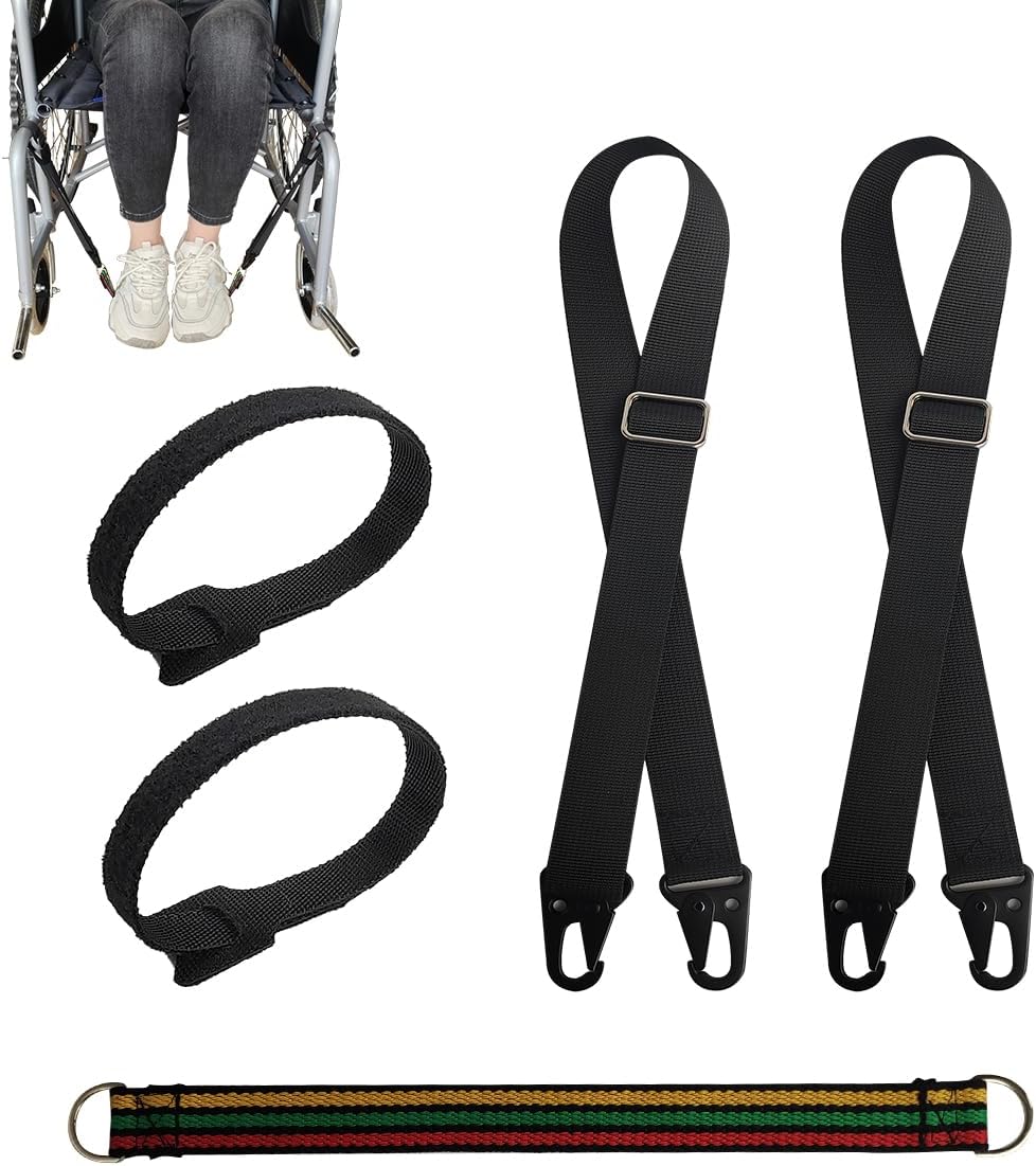 Wheelchair Foot Sling，Adjustable Wheelchair Foot Strap, Wheelchair Leg Rest