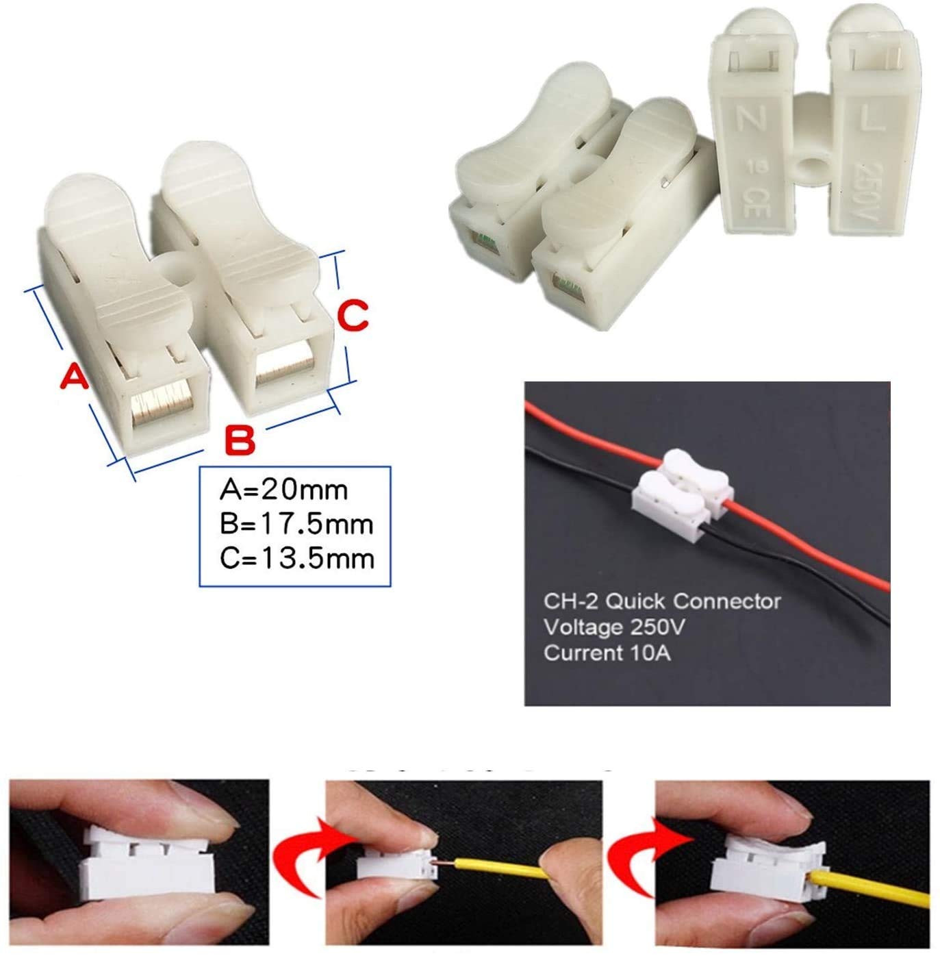 Synchronous Synchron Motor,Turntable Motor,Cuptisserie Motor,Turner Motor with 7mm Flexible Coupling Connector Lamp Cord 50/60Hz AC100~127V 4W CCW/CW for Hand-Made, School Project, Model(2pcs 5-6RPM)