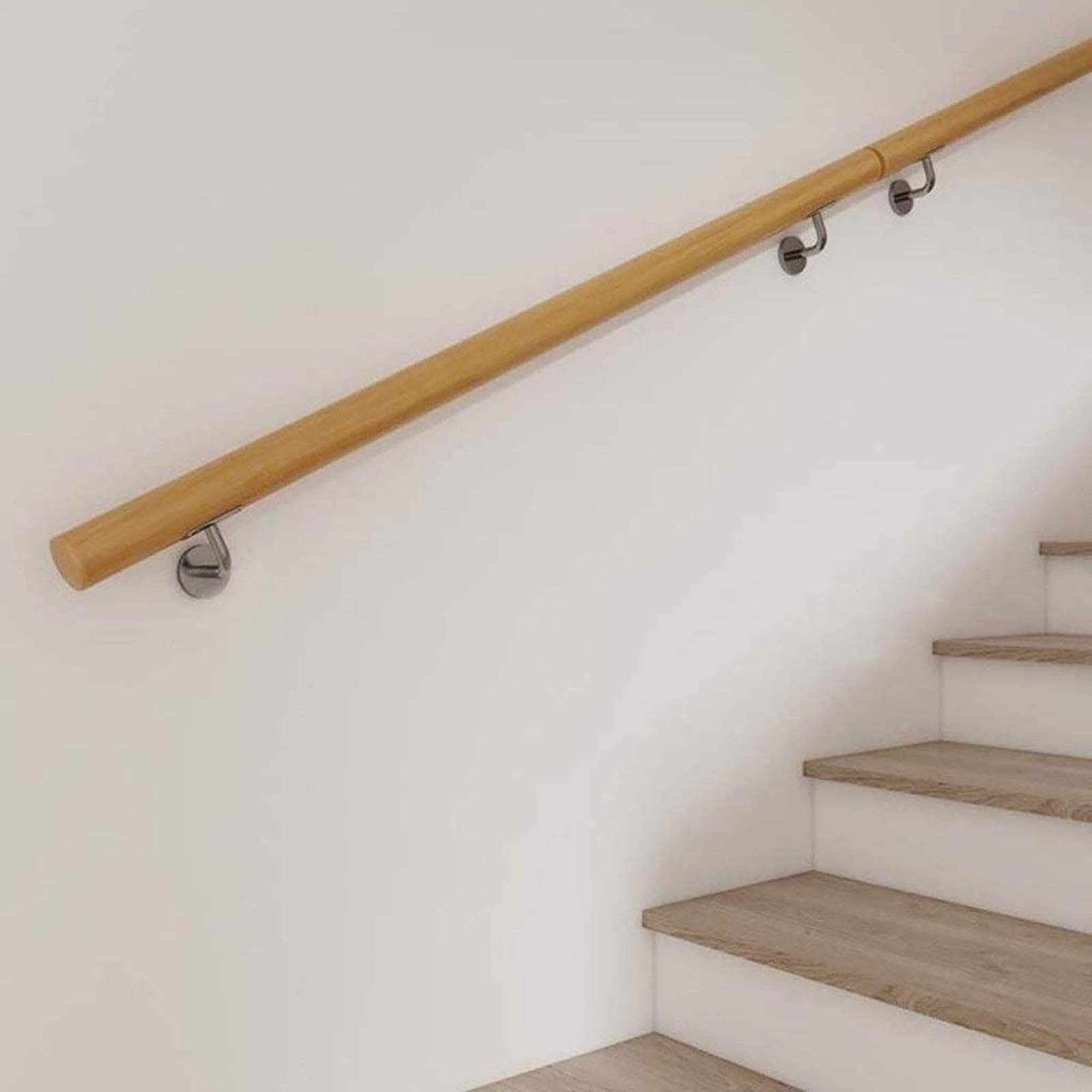 Main courante antidérapante en bois : sécurisez vos escaliers intérieurs et couloirs