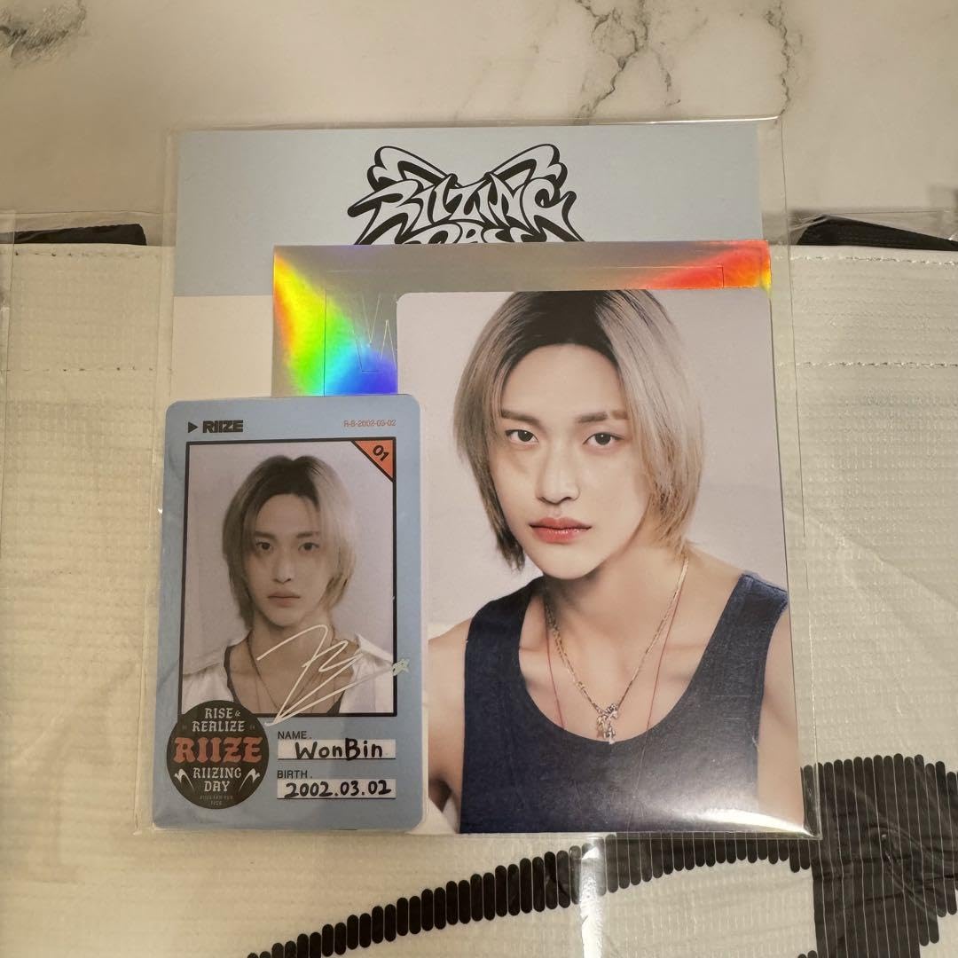 即日発送 RIIZE ウォンビン wonbin グッズ4点セット 即日発送 RIIZE ウォンビン wonbin グッズ4点セット