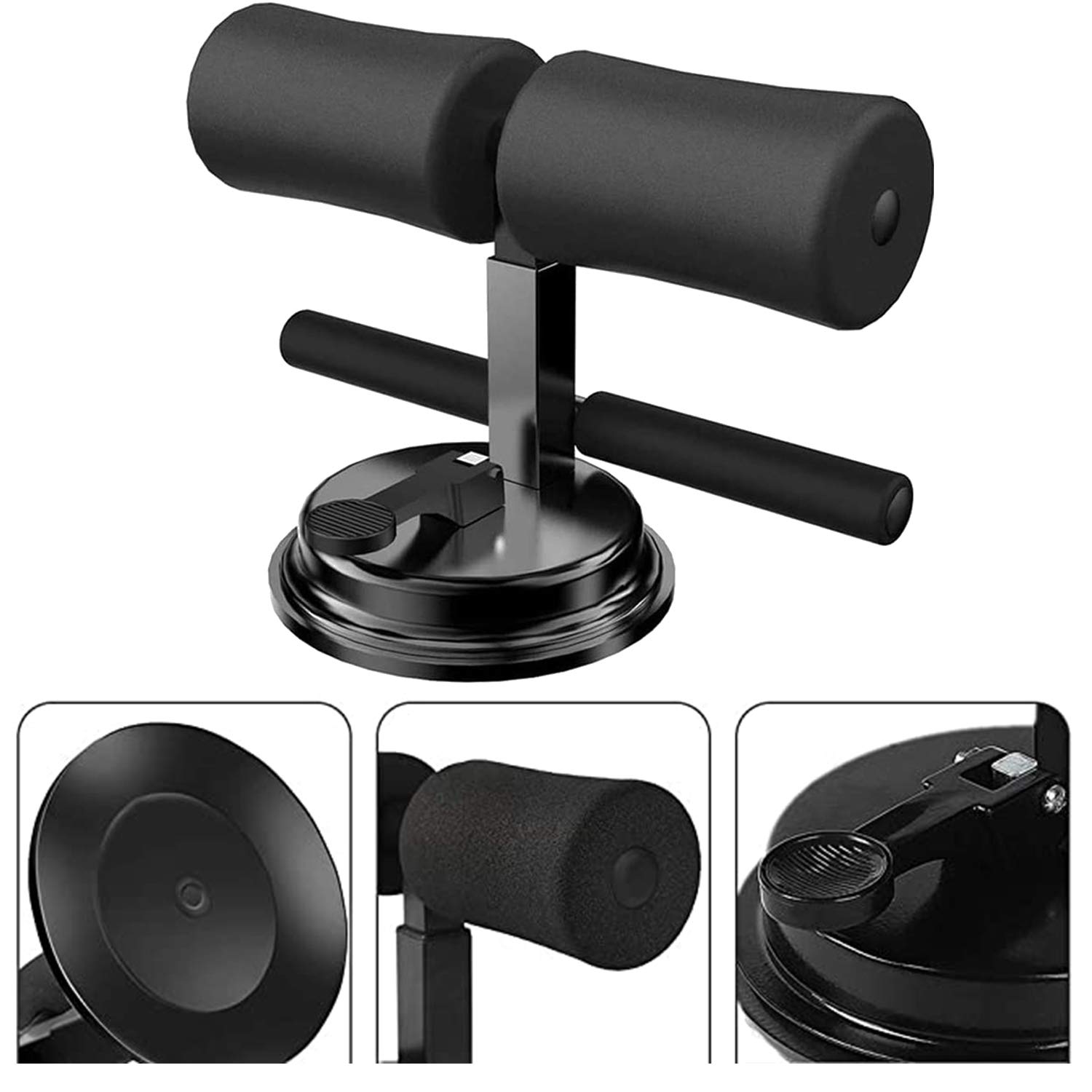 Fitness Portatile Sit-Up Bar,Dispositivo Assistente Sit-Up,Sit Up Bar Regolabile Addominali,Strumento di Aiuto Sit-up,Barra Sit-Up Regolabile Multifunzione,Dispositivo Addominale per la Salute