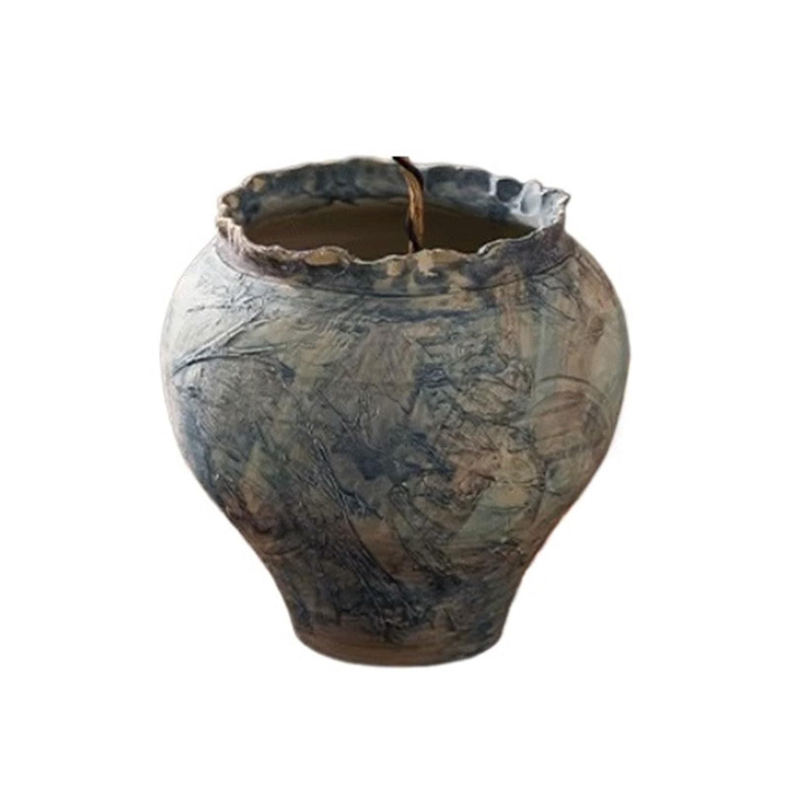 zhangrui1888 Garden Plant Pots Ceramic Planters, Rustic Handcrafted Art Vases, Vintage-Style Table Decor With A Luxurious Feel Flower Planters