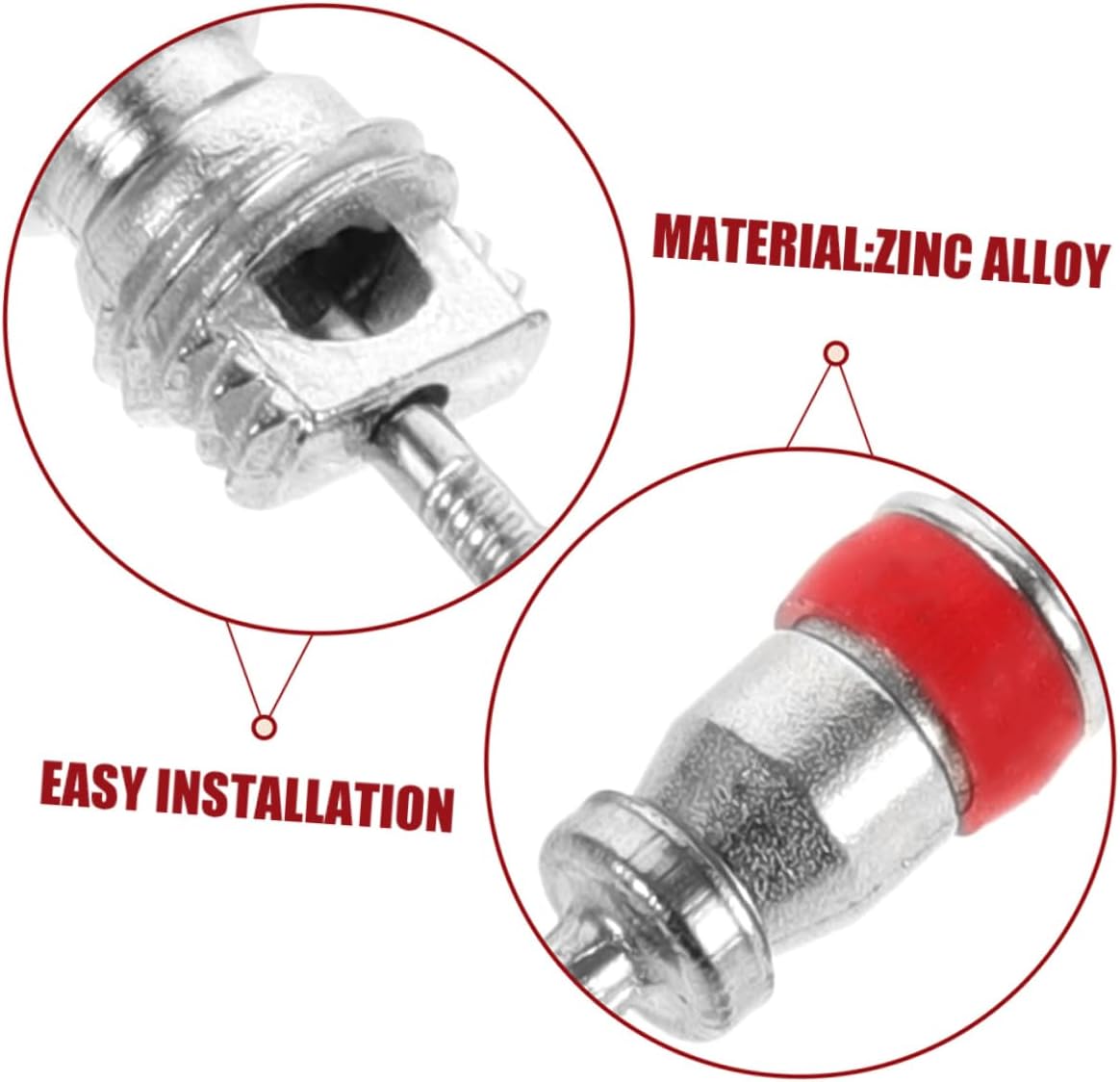 Alipis 200pcs Replaceable Valve Stem Core for Cars Motorcycles and Easy Installation Tire Repair Tool Core Remover for Flat Fixing
