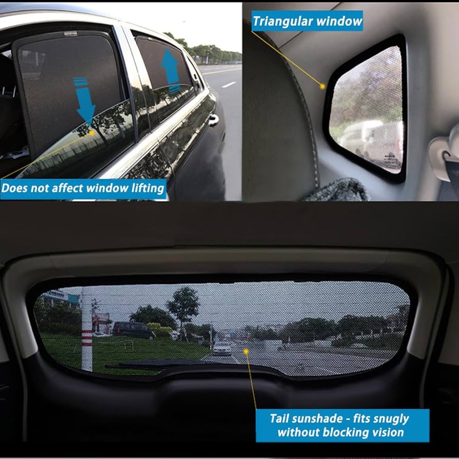 Magnetic Window Sun Shade For Audi Q7 2015-Onwards | BIG W
