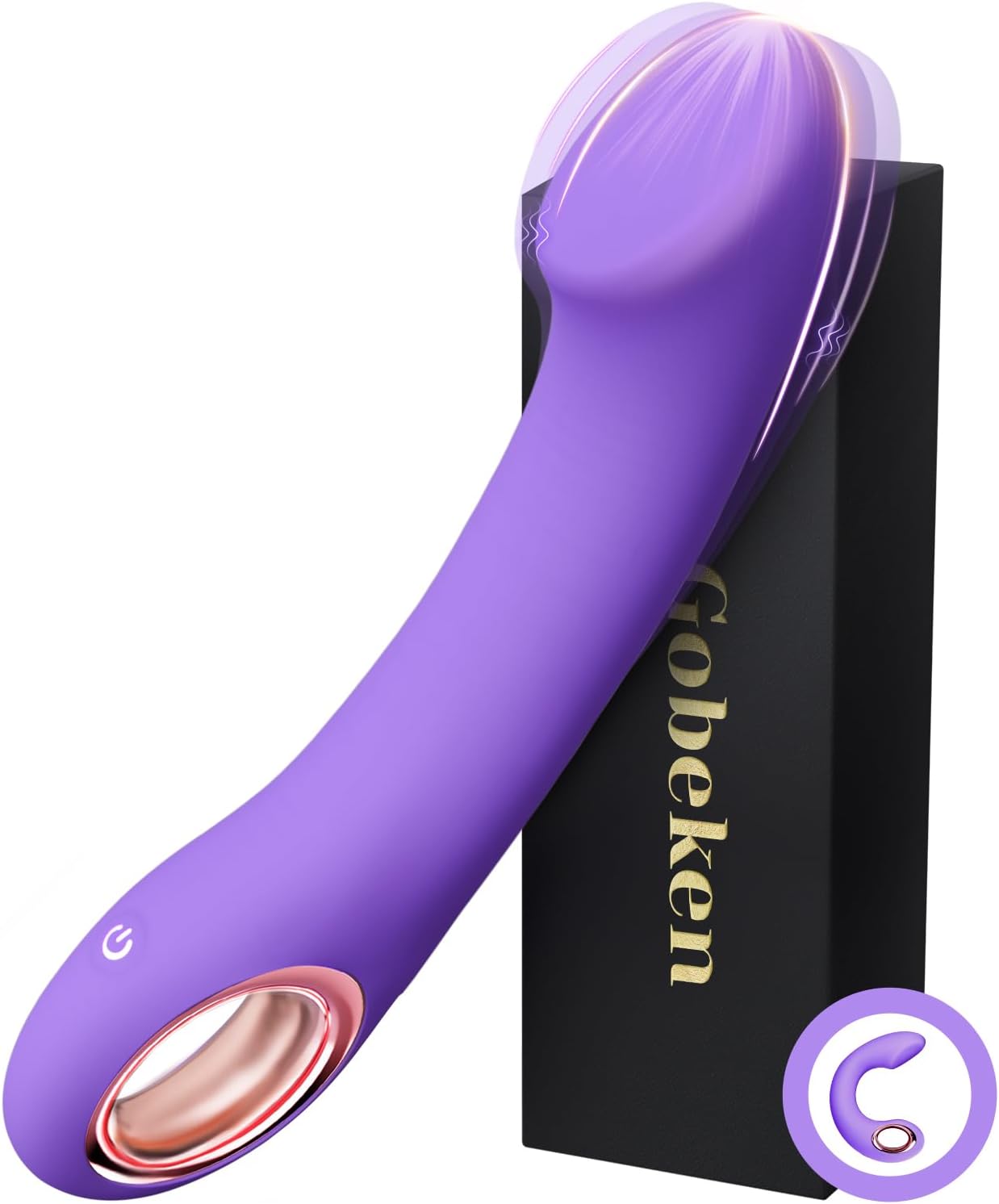 Vibration für frauen Vibrator Dildo mit 10 Vibrationsmodi, Sex Spielzeug für die Frau Paare Männer, Vibratorensets für Frauen 30-Grad Winkeldesign, Sexspielzeug für Männer Liebeskugeln Lila