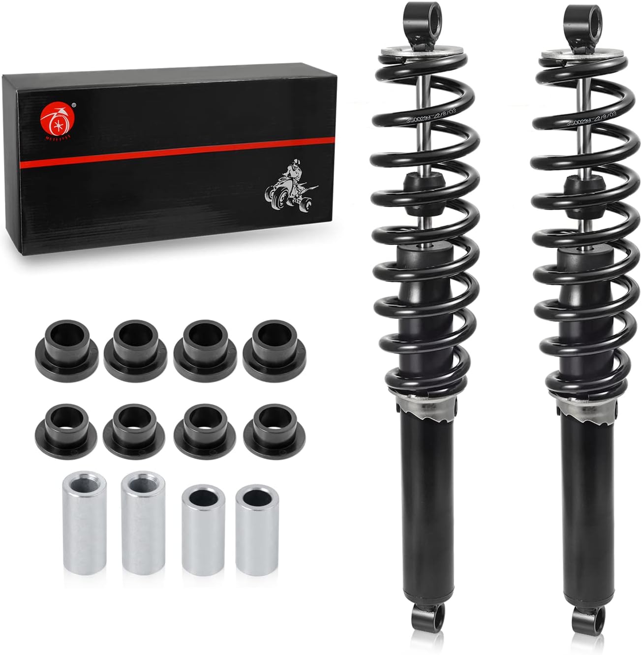 Polaris Rear Gas Strut Shocks Absorber Kit For Ranger Crew XP 900 2013-2019, XP 1000 2017-2018, Crew Diesel 2015-2018, Ranger 570 2015-2016, 7043753