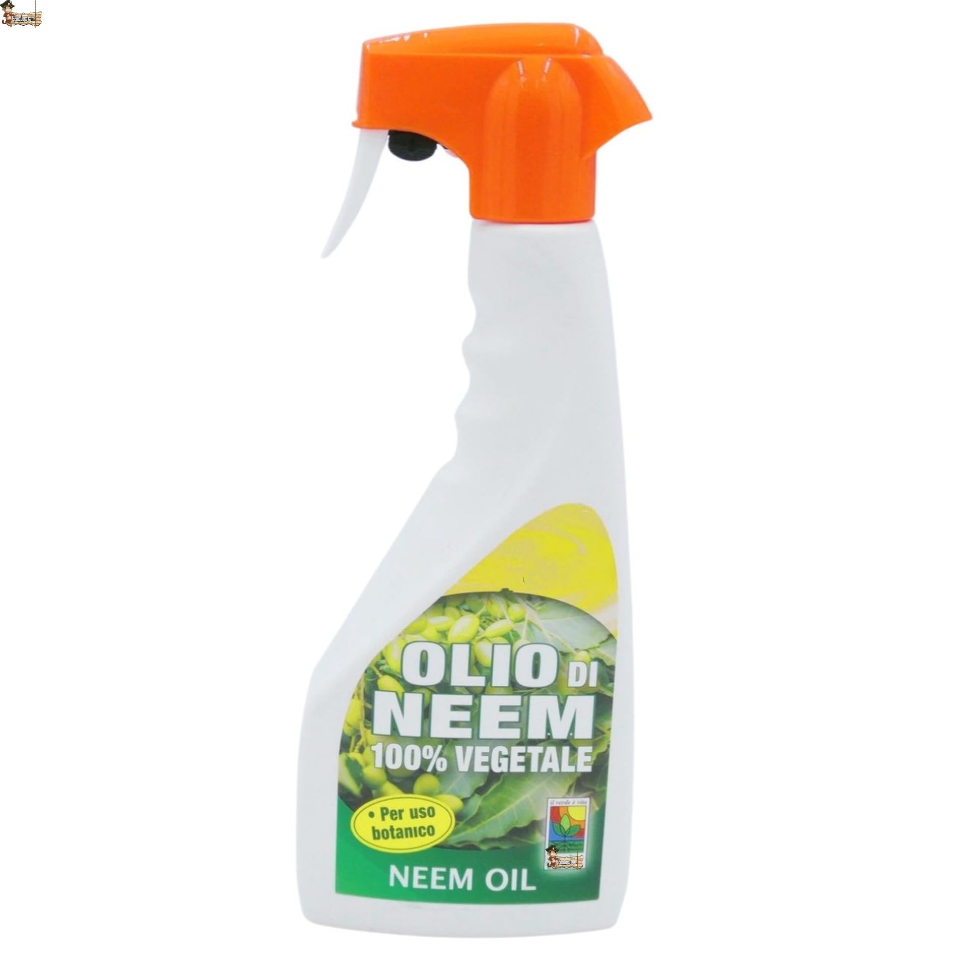 BricoLoco.com Aceite de Neem insecticida fungicida para plantas de exterior o interior. Spray pulverizador 500 ml. listo al uso. 100% natural. Prensado en frío (1)
