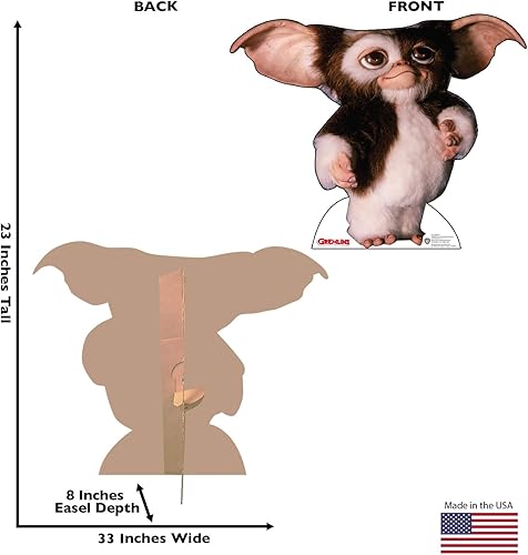 Miniatura 2 de Advanced Graphics Gizmo - Soporte de cartón de tamaño real - Gremlins (película de 1984)