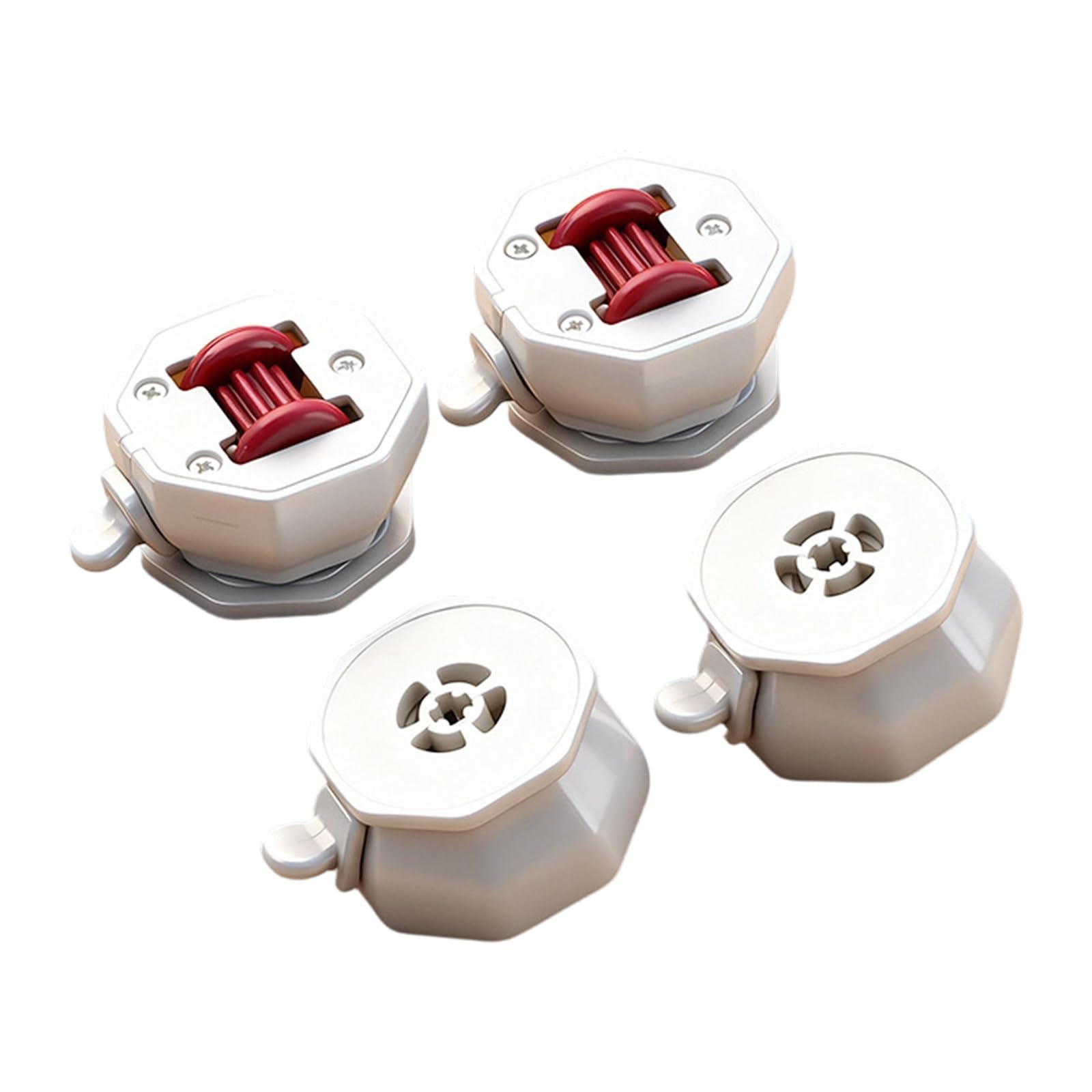 Kalttoy A 4Pcs Dhesive Casters Wheel None Drill Ppliance Rollers 360 Degree Rotation Sticky Pulley Ppliance Sliders With Brake Small Furniture Casters Wheel Sticky Pulley Sliders Dhesive For Kitchen